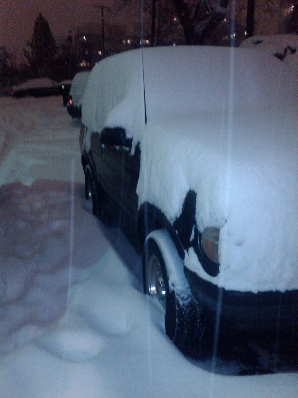  My Snow Covered Car 