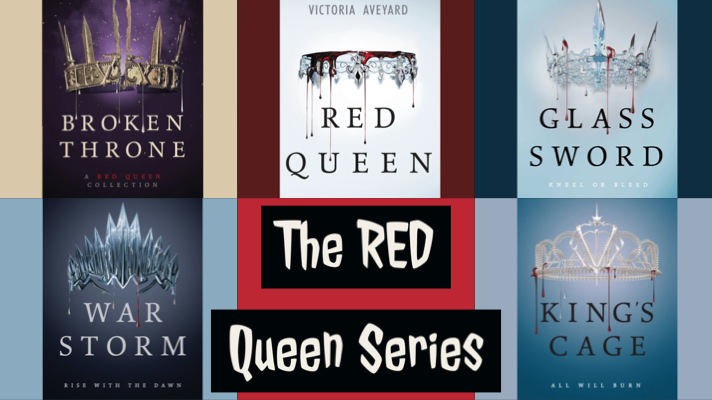 Various Red Queen Book Covers