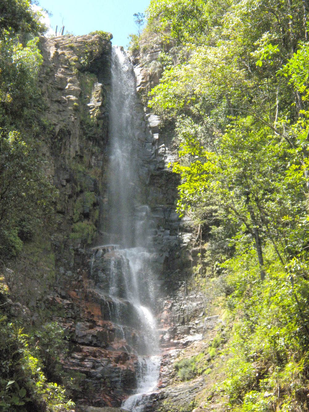   Waterfall near Salto Agua Fria  