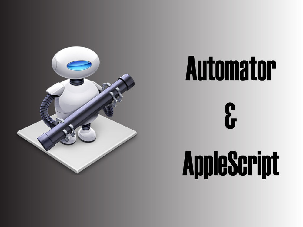  A Header Image I created for my blog article about my playing with automator & AppleScript 