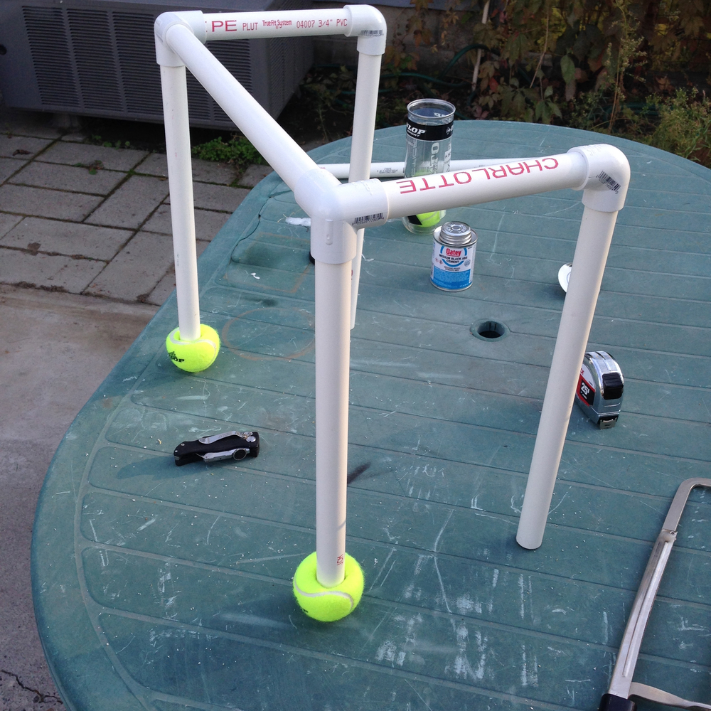 Baby walker best sale pvc pipe