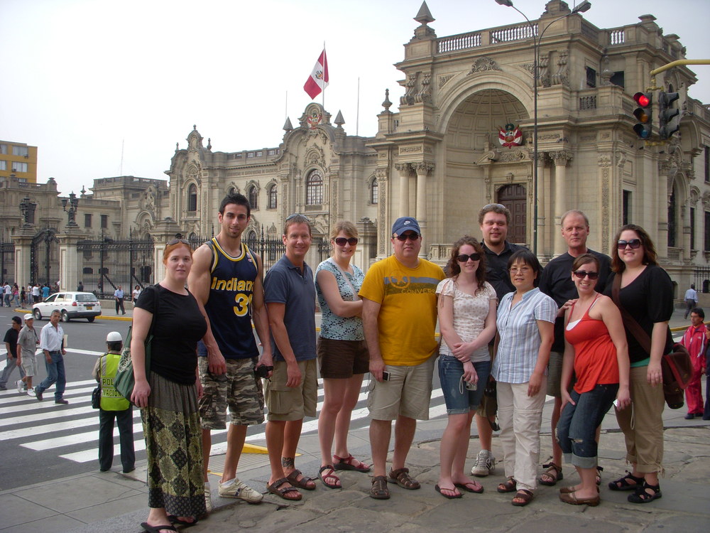 Photo of the Plaza Mayor en Lima