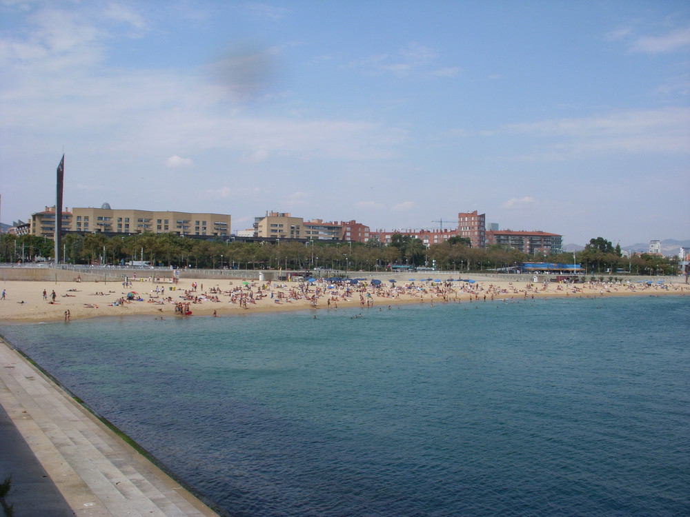  Beach at Barcelona 