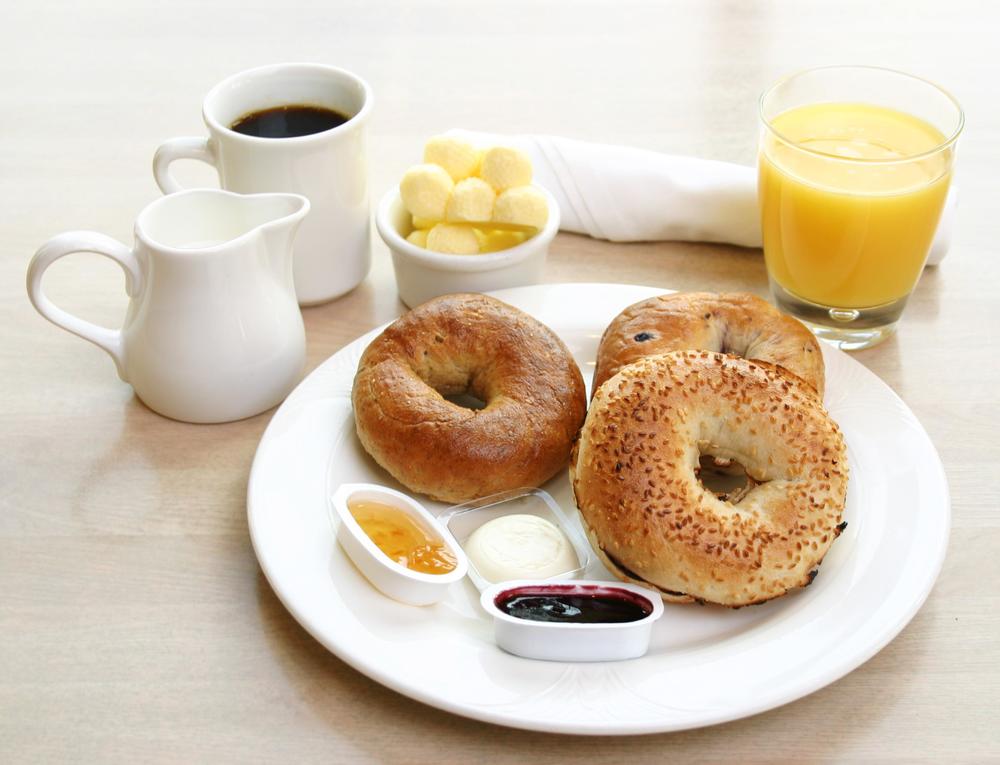  A stock photo of breakfast. 